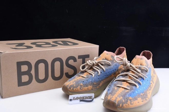 BLUE BOOST ADIDAS REFLECTIVE YEEZY OAT FX9847 380 0711